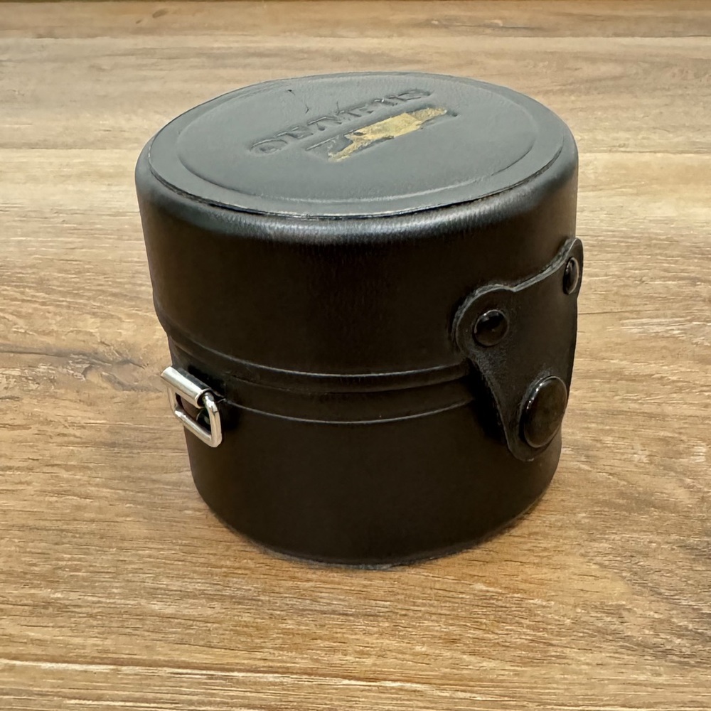 Vintage Olympus OM System Hard Sided Camera Lens Storage Case Zuiko 35mm f/2.8